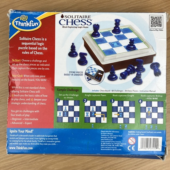 Thinkfun All Queens & Solitaire Chess - Picture 6 of 14